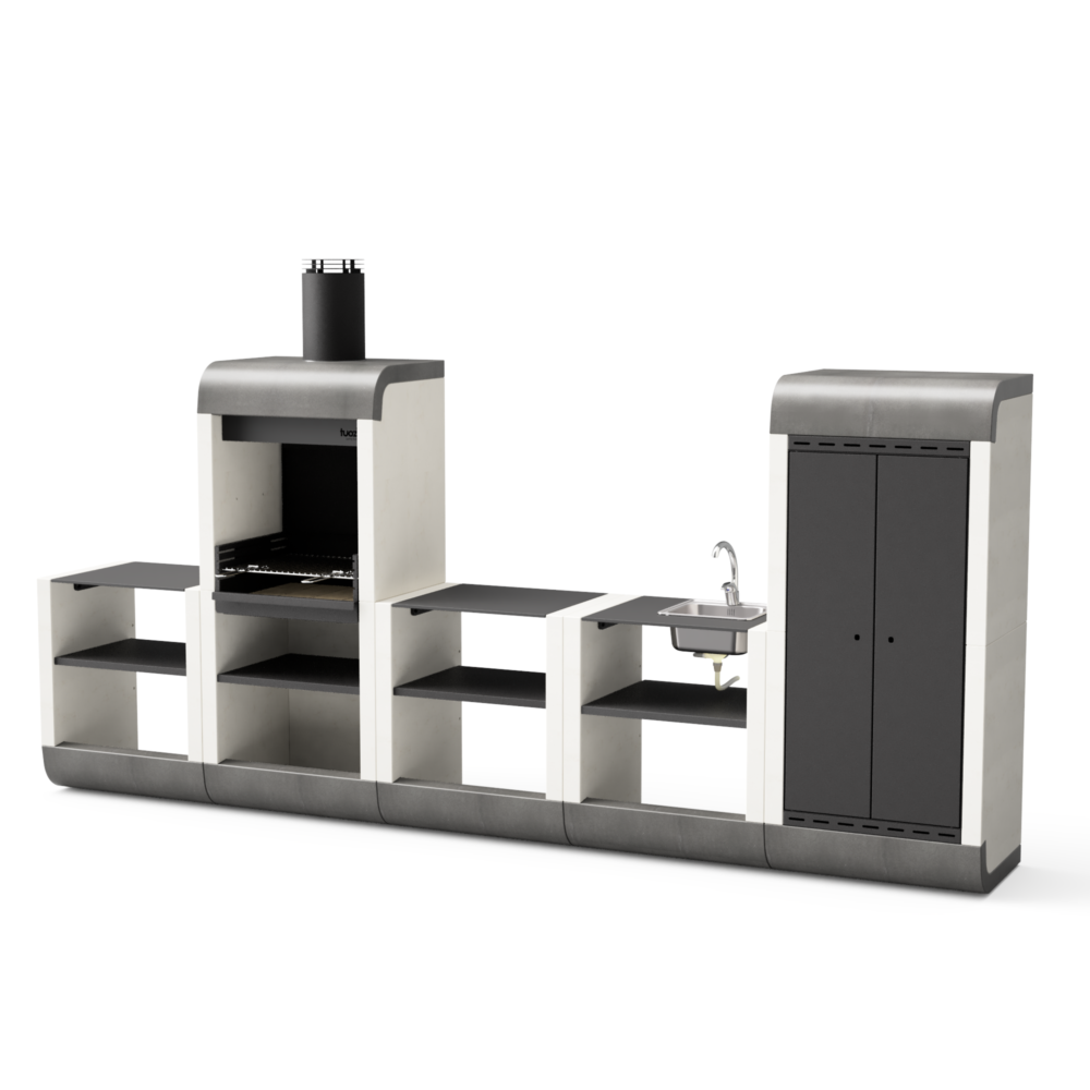 Cozinhas ao ar Livre Pack 3 SUD – Cozinha Externa
