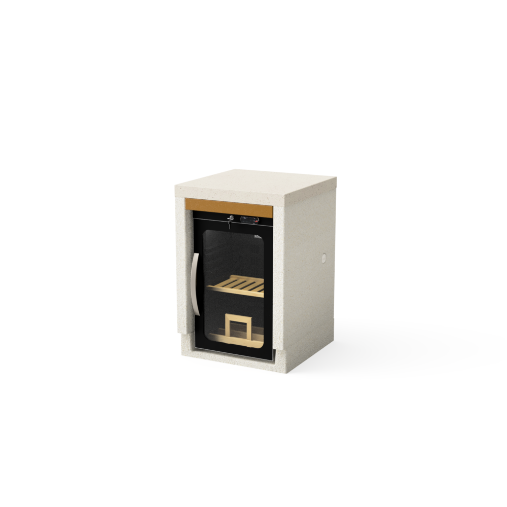 Bancada com adega/refrigerador de vinhos 60 L ARGENTUM