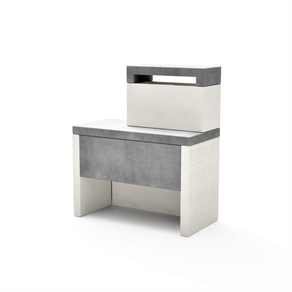 Conjunto de extensão de chaminé PLAN/VENIT 78cm