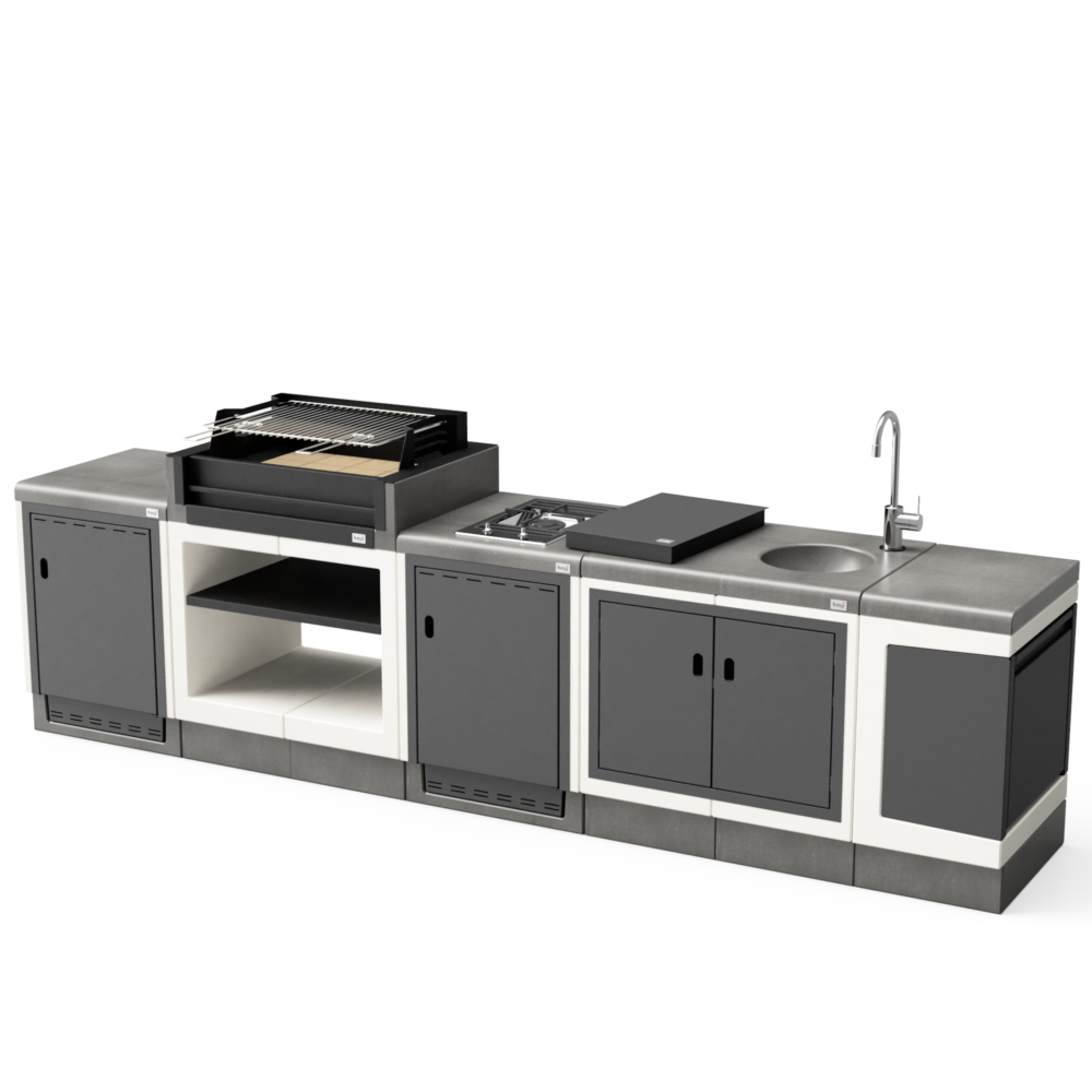 Cozinhas ao ar Livre Pack 4 KITAWAY – Cozinha Externa