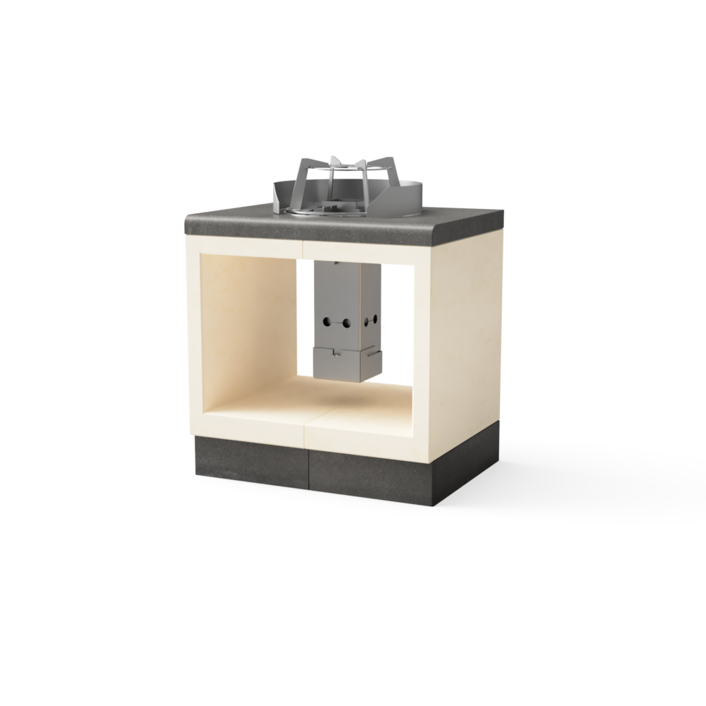 Bancada com fogão Rocket Stove KITAWAY 84