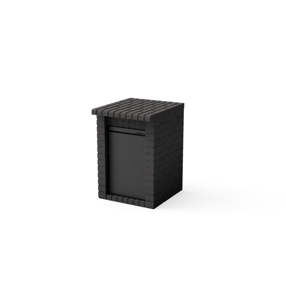 Bancada de suporte lateral com porta 61 VOLTERRA